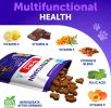 20 in 1 Dog Multivitamin with Glucosamine Chewable Dog Vitamins and Supplements Senior & Puppy Multivitamin Chews for Pet Hip & Joint Support Immunity