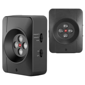 barUltrasonic Anti-barking Device Indoor Outdoor Dog Bark Control with 3 Frequency Levels Max 32.8Feet Sensing Distance for Most Dog Sizes